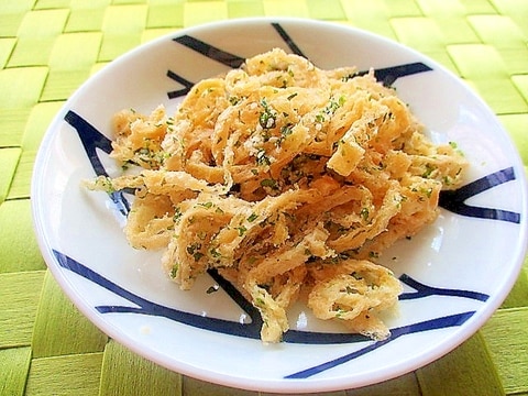 油揚げの青海苔チーズ和え